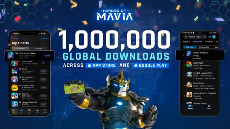 Heroes of Mavia launches new token after surpassing 1 million downloads worldwide